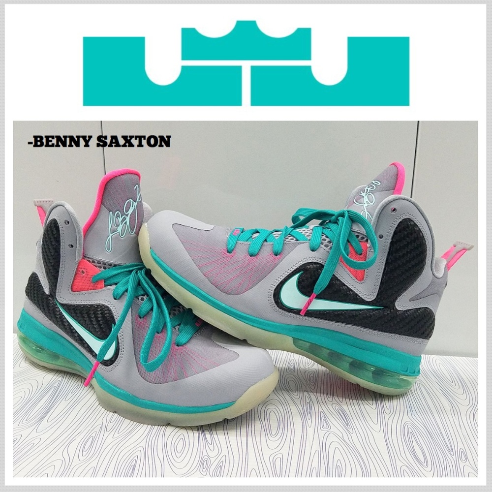 BRAND NEW NIKE LEBRON JAMES 9 "SOUTH BEACH" 2011